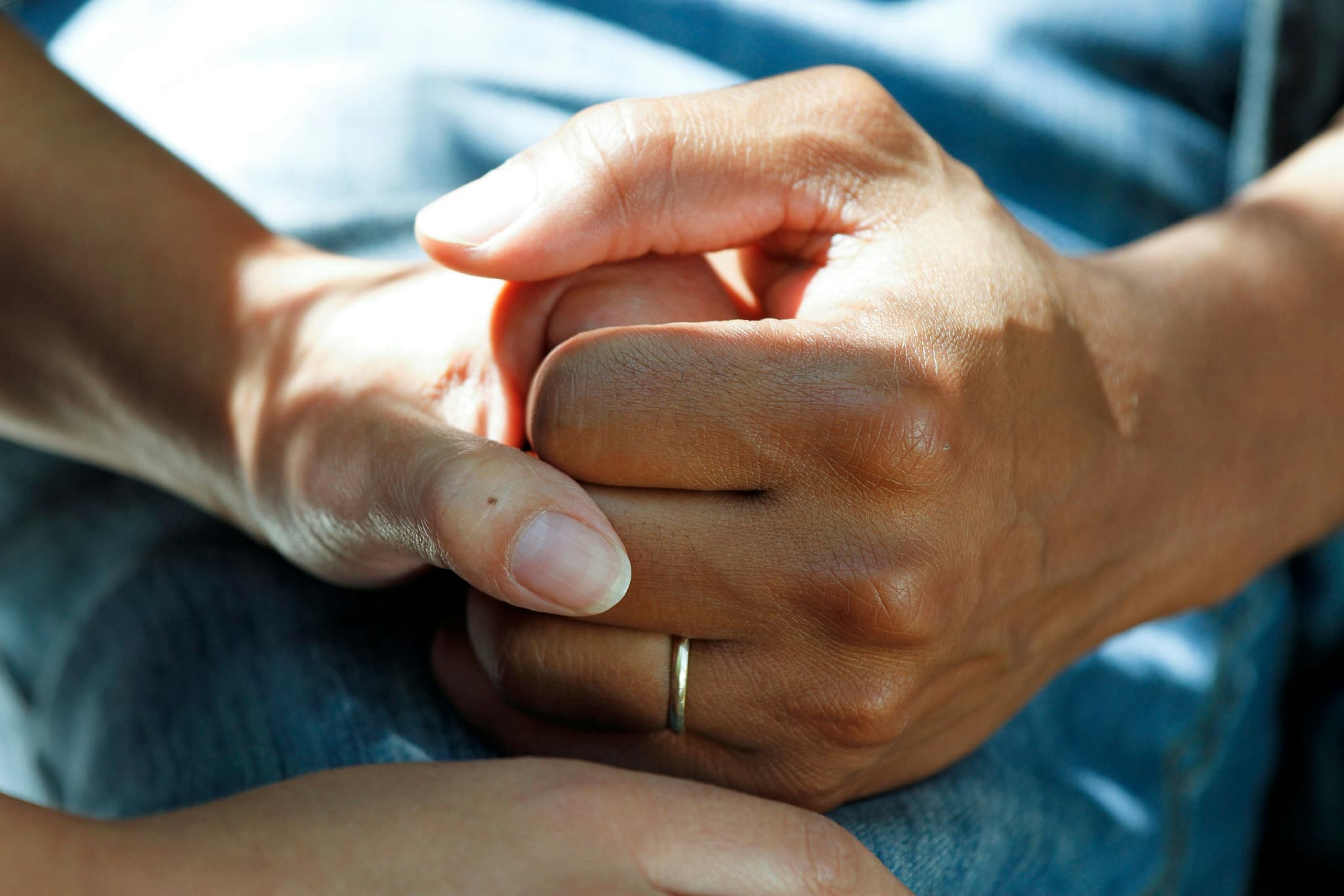 Care Provider Helping Elder