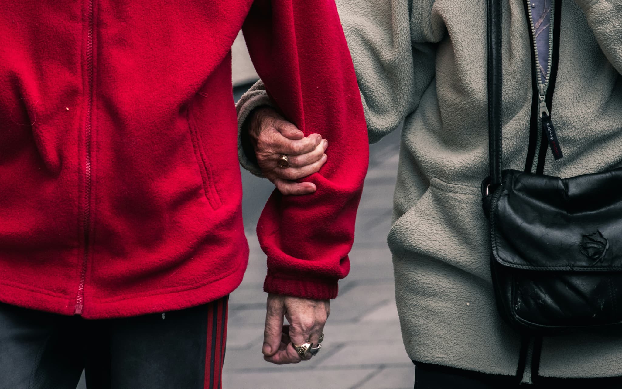 Care Provider Helping Elder
